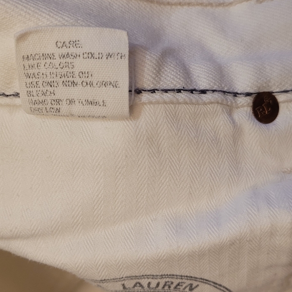 Polo Ralph lauren white Jeans size 35x30 - Picture 8 of 14